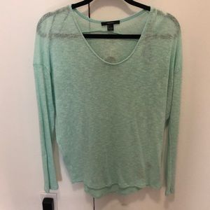 Turquoise long sleeve